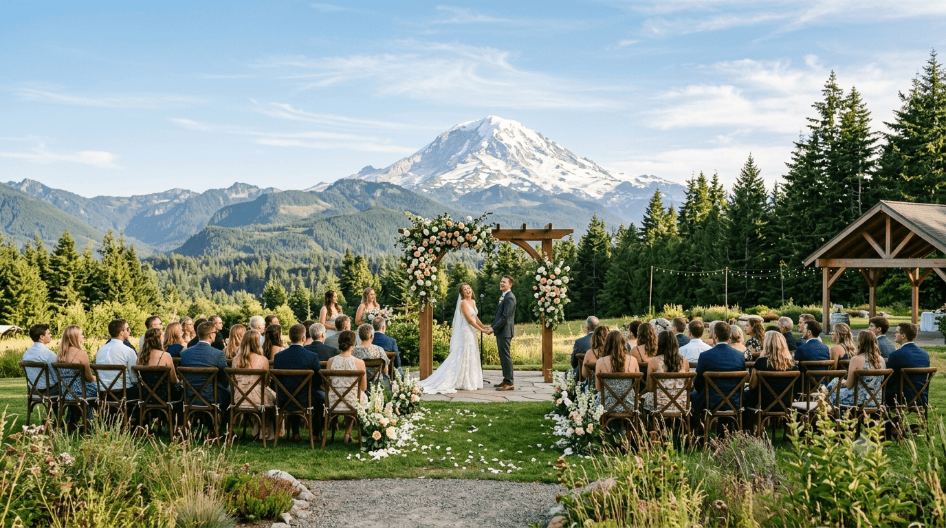 Best Outdoor Wedding Venues in Washington State